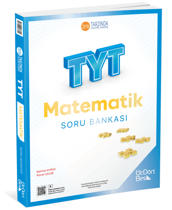 345 - 2026 TYT Matematik Soru Bankası Üç Dört Beş Yayınları