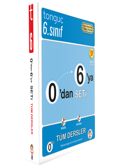Tonguç 0'dan 6'ya Konu Anlatımlı Soru Bankası Seti