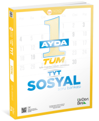 345 - 2026 1 Ayda Tüm TYT Sosyal Soru Bankası