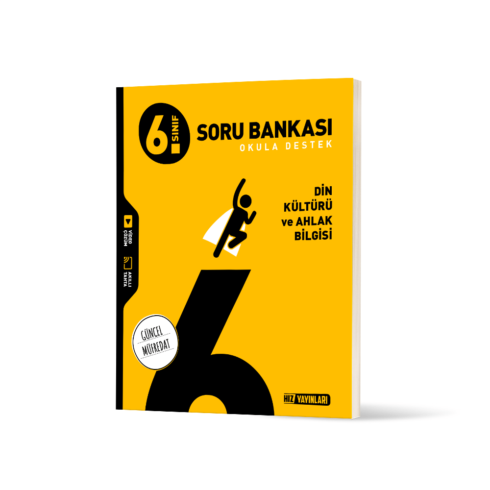 HIZ YAYINLARI 6. SINIF DİN KÜLTÜRÜ VE AHLAK BİLGİSİ SORU BANKASI