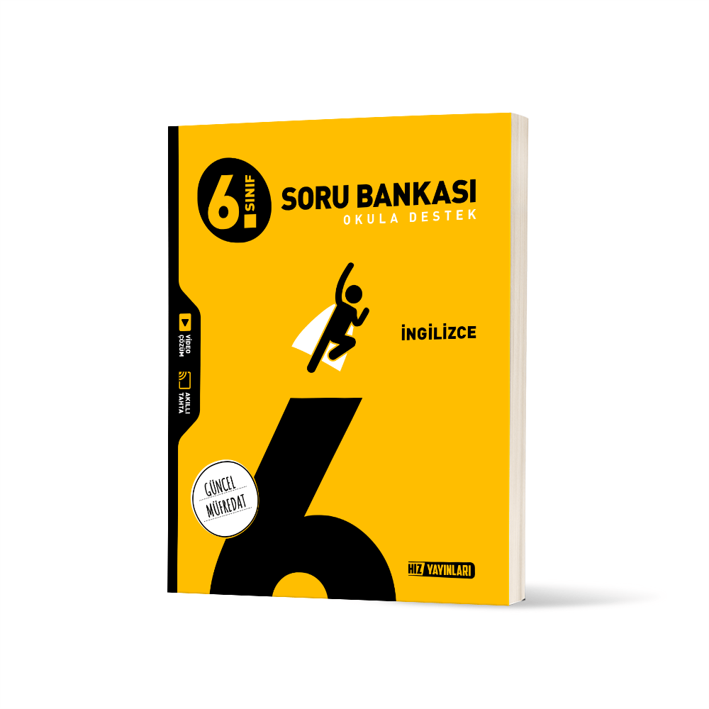 HIZ YAYINLARI 6. SINIF İNGİLİZCE SORU BANKASI