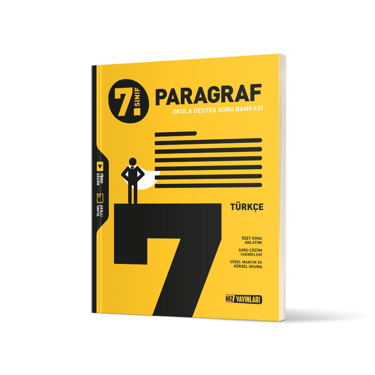 HIZ YAYINLARI 7. SINIF TÜRKÇE PARAGRAF SORU BANKASI