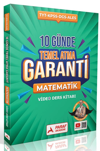 Paraf 10 Günde Temel Atma Garanti Matematik Video Ders Kitabı