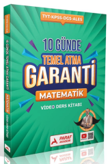 Paraf 10 Günde Temel Atma Garanti Matematik Video Ders Kitabı