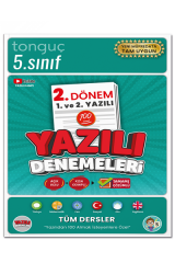 Tonguç 5. Sınıf Yazılı Denemeleri 2. Dönem 1 ve 2. Yazılı (Şubat-Haziran Dönemi)