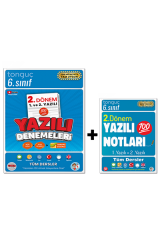 Tonguç 6. Sınıf 2. Dönem Süper İkili Yazılı Seti (Şubat-Haziran Dönemi)