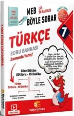 Sinan Kuzucu Yayınları 7. Sınıf Türkçe Soru Bankası 2024-2025